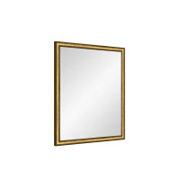 Зеркало декоративное Слим прямоугольник 50x40 см цвет золотая патина