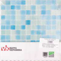 Мозаика Laguna Aqua стекломасса 31.1x4.9 см цвет разноцветный