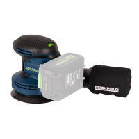 Эксцентриковая шлифмашина аккумуляторная Rockfield RF2400, 20 В Li-ion 2 без АКБ и ЗУ, 125 мм