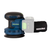 Эксцентриковая шлифмашина аккумуляторная Rockfield RF2400, 20 В Li-ion 2 без АКБ и ЗУ, 125 мм