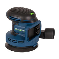 Эксцентриковая шлифмашина аккумуляторная Rockfield RF2400, 20 В Li-ion 2 без АКБ и ЗУ, 125 мм