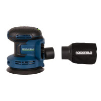Эксцентриковая шлифмашина аккумуляторная Rockfield RF2400, 20 В Li-ion 2 без АКБ и ЗУ, 125 мм