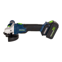 УШМ аккумуляторная Rockfield RF2204BK, 20 В Li-ion 4 Ач, 125 мм