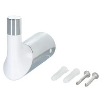 Крючок Swensa Lock SWR-6600-01-CRM, нержавеющая сталь, цвет белый