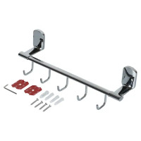 Вешалка Swensa Slick SWR-5600-11, металл, 5 крючков, цвет хром