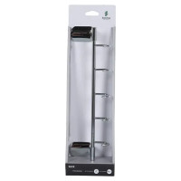 Вешалка Swensa Slick SWR-5600-11, металл, 5 крючков, цвет хром