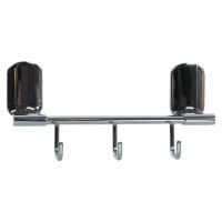 Вешалка Swensa Slick SWR-5600-10, металл, 3 крючка, цвет хром