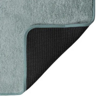Коврик для туалета Swensa Ping 50x50 см цвет голубой