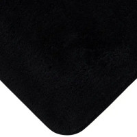 Коврик для туалета Swensa Ping 50x50 см цвет черный