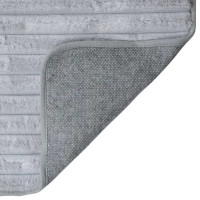 Коврик для туалета Swensa Tally 50x50 см цвет серый