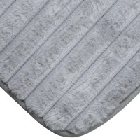 Коврик для туалета Swensa Tally 50x50 см цвет серый