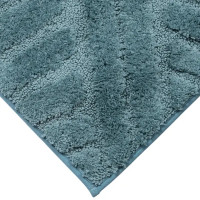 Коврик для туалета Swensa Noor 50x50 см цвет бирюзовый