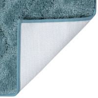Коврик для туалета Swensa Noor 50x50 см цвет бирюзовый