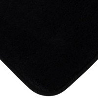 Коврик для ванной Swensa Ping 50x80 см цвет черный
