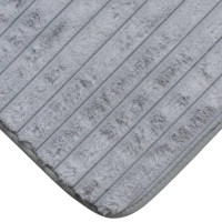 Коврик для ванной Swensa Tally 50x80 см цвет серый
