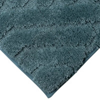 Коврик для ванной Swensa Noor 50x80 см цвет бирюзовый