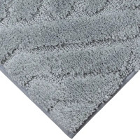 Коврик для ванной Swensa Noor 50x80 см цвет серо-зеленый