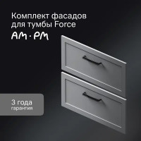 Комплект фасадов для тумбы AM.PM Force M9FFFM0802GM 33x76.5 см МДФ цвет коричневый 2 шт