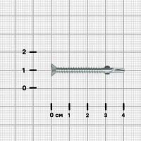 Шуруп сантехнический сталь 4.2x41 мм 150 шт.