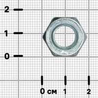 Гайка шестигранная М10 DIN 934 сталь оцинкованная 20 шт.