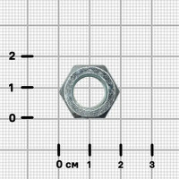 Гайка шестигранная М12 DIN 934 сталь оцинкованная 8 шт.