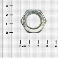 Гайка шестигранная М16 DIN 934 сталь оцинкованная 4 шт.