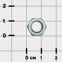 Гайка шестигранная М8 DIN 934 сталь оцинкованная 30 шт.