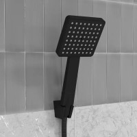 Смеситель для ванны Iddis BREBL00i10 однорычажный с лейкой и шлангом цвет черный