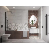 Плитка настенная Cersanit Cascada 29.8x59.8 см 1.45 м² матовая цвет коричневый