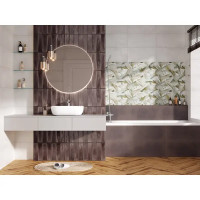 Плитка настенная Cersanit Cascada 29.8x59.8 см 1.45 м² матовая цвет коричневый