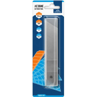 Лезвие сменное для строительного ножа Vertextools 0030-5-25 25 мм, 10 шт.