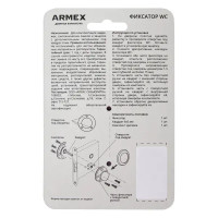 Накладка фиксатор Armex WC-4020 цвет черный