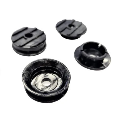 Крепление для панелей 26x10 мм пластик цвет черный 2 шт.