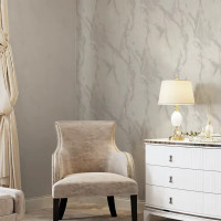 Обои флизелиновые Palitra Home Marmalit бежевые 1.06 м HC72393-24