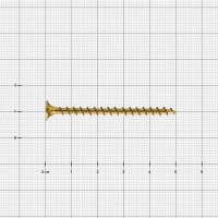 Саморезы по дереву оцинкованные 3.5x51 мм 3 кг