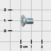 Винт DIN 965 6x12 мм оцинкованный 30 шт.