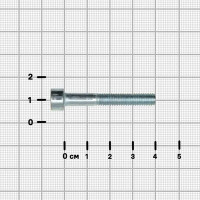 Винт DIN 912 6x50 мм оцинкованный 8 шт.