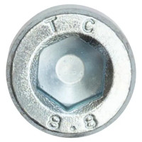 Винт DIN 912 10x40 мм оцинкованный 4 шт.