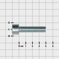 Винт DIN 912 10x30 мм оцинкованный 4 шт.