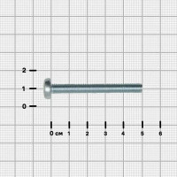 Винт DIN 7985 6x60 мм оцинкованный 8 шт.
