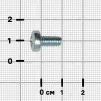 Винт DIN 7985 5x10 мм оцинкованный 30 шт.