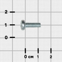 Винт DIN 7985 4x12 мм оцинкованный 40 шт.