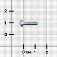 Винт DIN 7985 3x12 мм оцинкованный 40 шт.