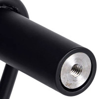 Держатель для полотенец Swensa Dots SWR-7268-05 кольцо цвет черный