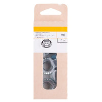 Гайка шестигранная М10 DIN 6923 сталь оцинкованная 8 шт.