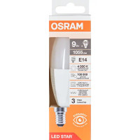 Лампа светодиодная Osram E14 9 Вт/840 нейтральный белый свет