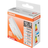 Лампа светодиодная Osram GX53 12 Вт/840 нейтральный белый свет