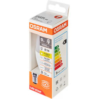 Лампа светодиодная Osram E14 9 Вт/827 теплый белый свет