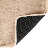 Коврик для туалета Swensa Swanny Moon SWM-2400BG-T 50x50 см цвет серо-бежевый
