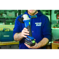 УШМ аккумуляторная Rockfield RF2204BK, 20 В Li-ion 4 Ач, 125 мм